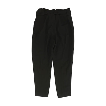 Black Solid Dress Pants