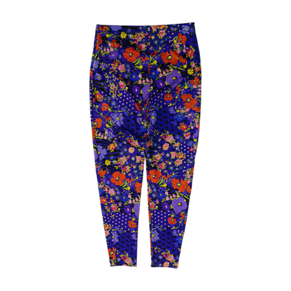 Purple Floral Fashion Leggings