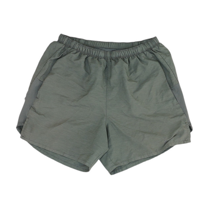 Gray Solid Active Shorts