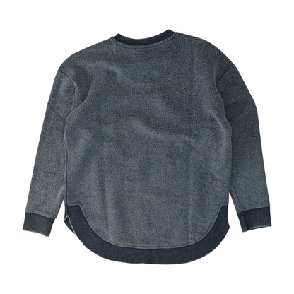 Navy Auburn Tigers Solid Sweatshirt Pullover