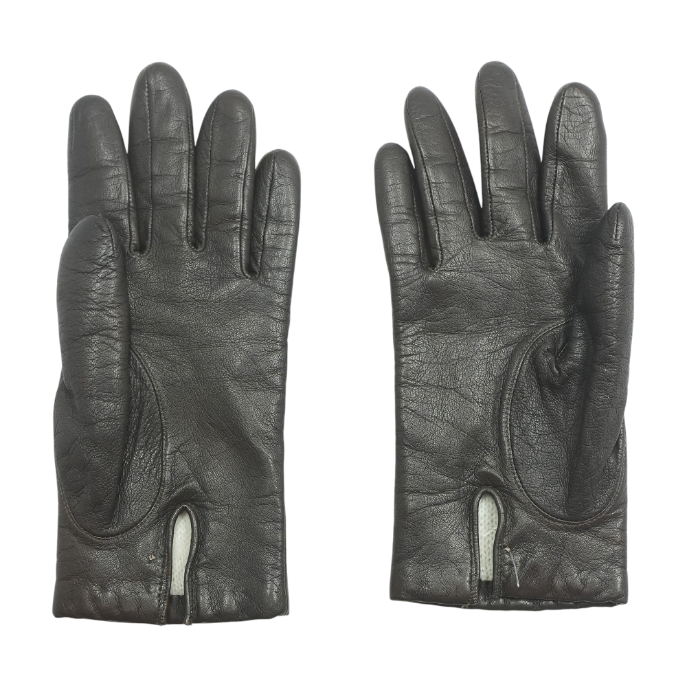 Brown Acrylic Gloves