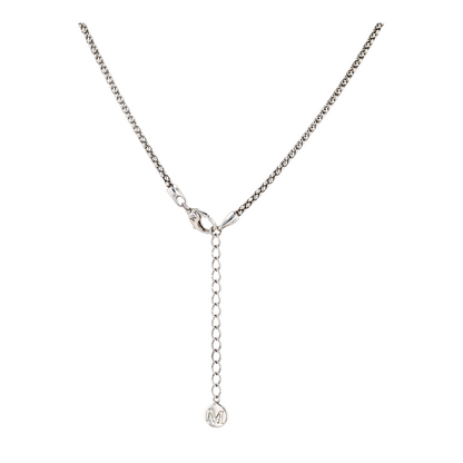 Sterling Silver Pearl Lariat Necklace