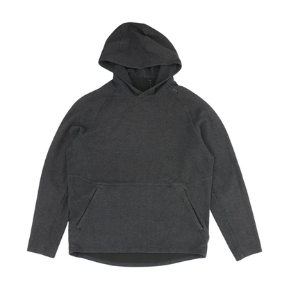 Charcoal Solid Hoodie Pullover