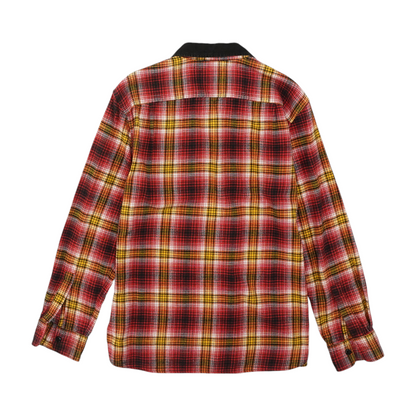 Red Plaid Flannel Button Down
