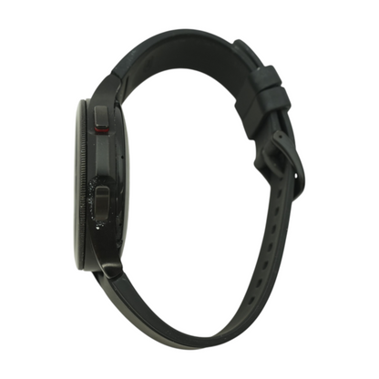 46mm Galaxy Watch4 Classic Black Smartwatch Black Band Small