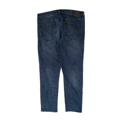 Navy Straight Jeans