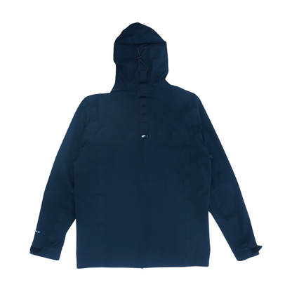 Black Solid Rain Jacket