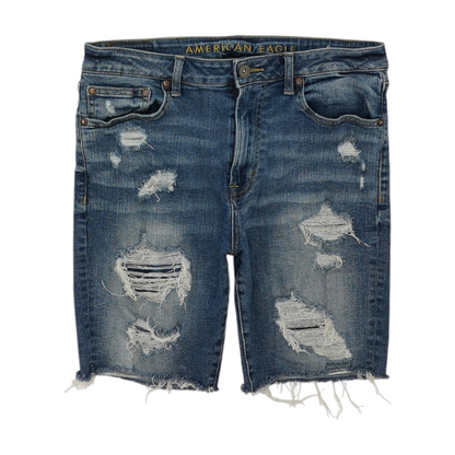 Blue Denim Shorts