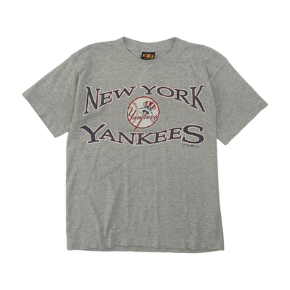 Vintage Gray New York Yankees Solid Active T-Shirt