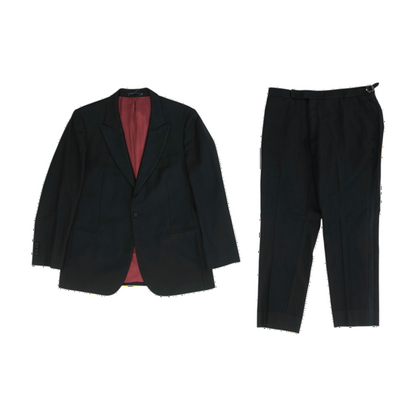 Black Solid Suit