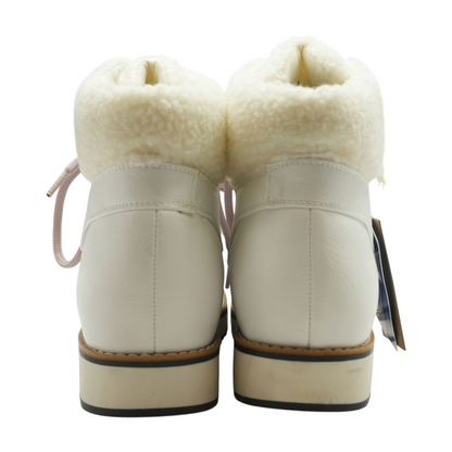 White Ankle Boots