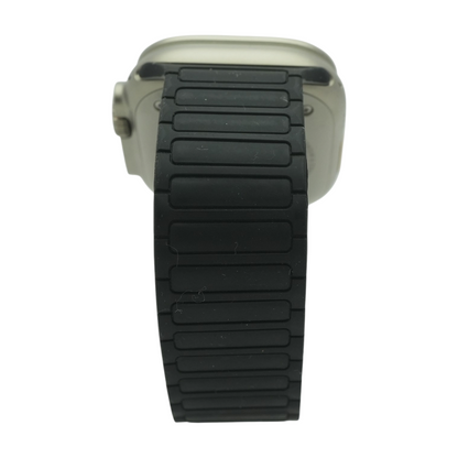 49mm Ultra Titanium Smartwatch Black Band M/L