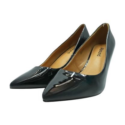 Black Block Heels
