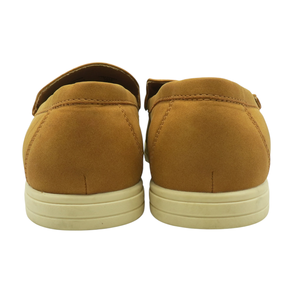 Tan Slip-On Dress Shoes