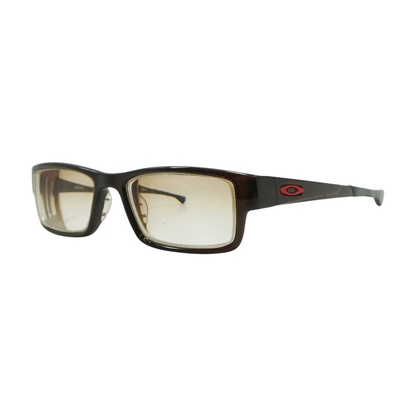Brown Rootbeer Rectangle Prescription Eyewear