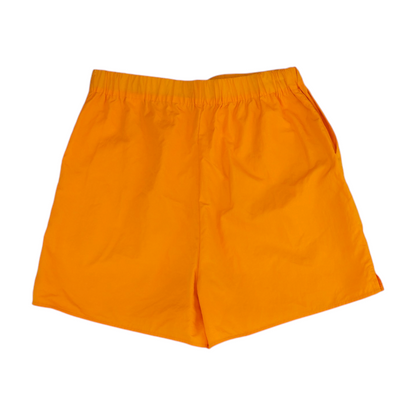 Orange Active Shorts