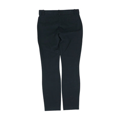 Black Solid Chino Pants