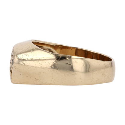 1/10 ctw 14K Yellow Gold Diamond Fashion Ring