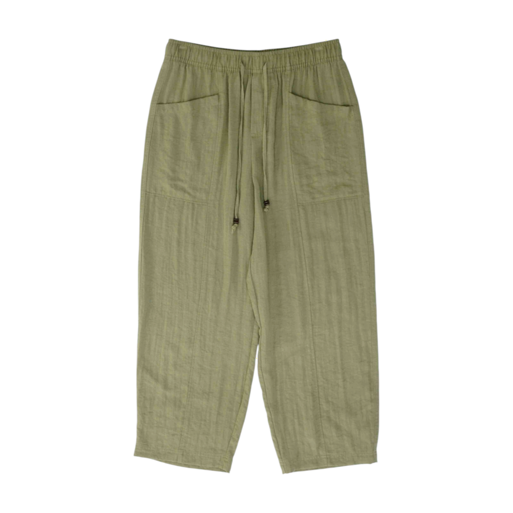 Green Wide Leg Pants