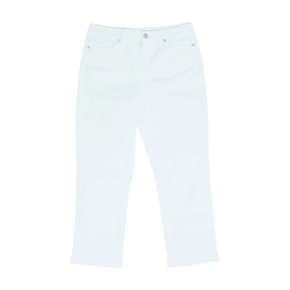 White Straight Jeans
