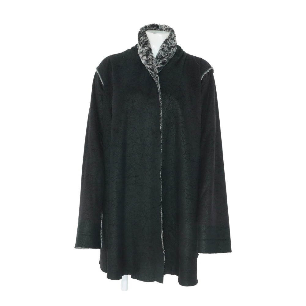 Black Solid Coat