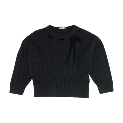 Black Pullover Sweater