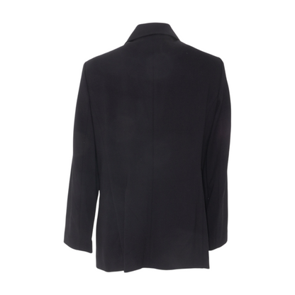 Black Solid Blazer