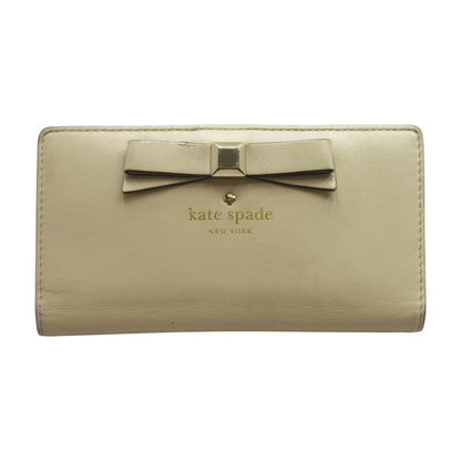 Beige Compact Wallet