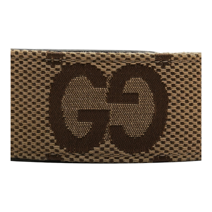 Noir & Etain H Guillochee Belt Buckle & Reversible Leather Strap 32mm in Box 135 & Togo Calfskin