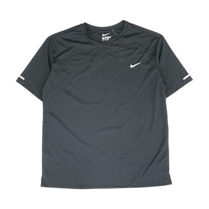 Black Solid Active T-Shirt