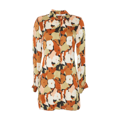 Multi Floral Mini Dress