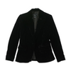 Black Solid Blazer