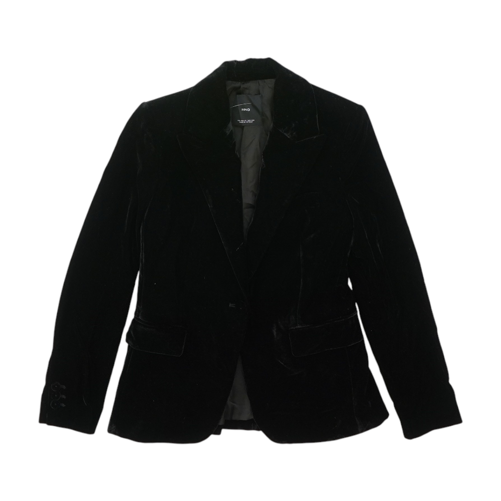 Black Solid Blazer