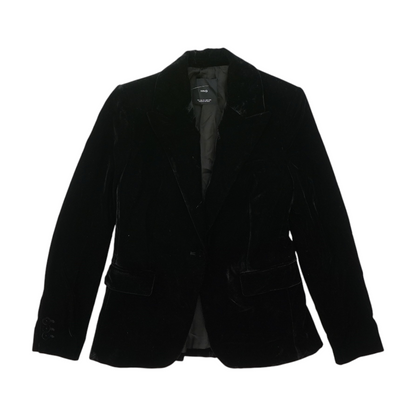 Black Solid Blazer