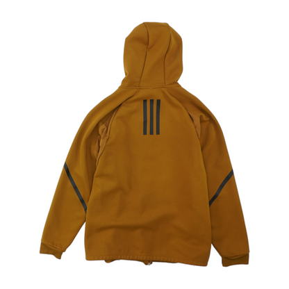 Brown Solid Active Jacket