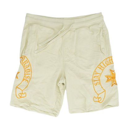 Beige Active Shorts