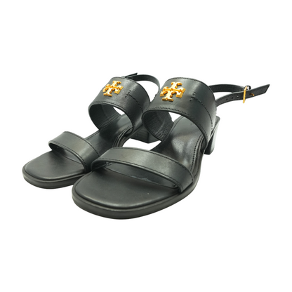 Black Heeled Sandals