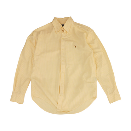 Yellow Striped Button Down