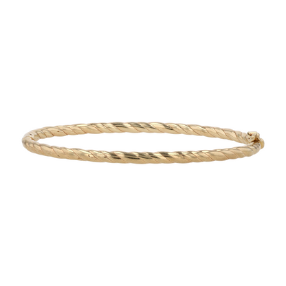 14K Yellow Gold Bangle Bracelet
