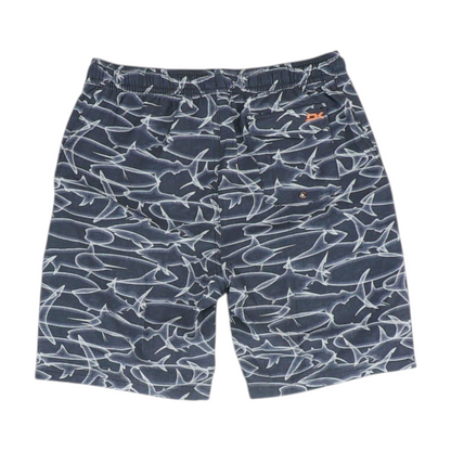 Charcoal Print Swim Bottom