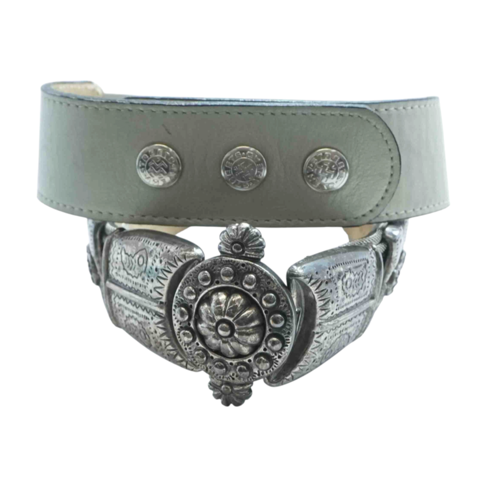 Silver Metal Belt