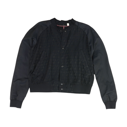 Navy Print Jacket