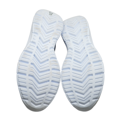 Navy Low-Top Athletic Shoes