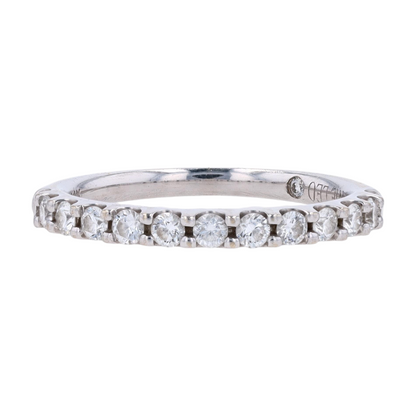1/2 ctw 14K White Gold Diamond Band Ring