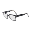 Black Jeffrey Square Prescription Eyewear