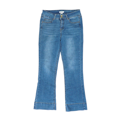 Blue Wide Leg Jeans