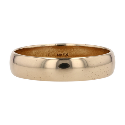 14K Yellow Gold Band