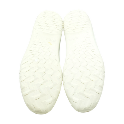 White Slip-On Dress Shoes