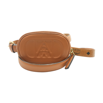 Cognac Leather Travia Belt Bag