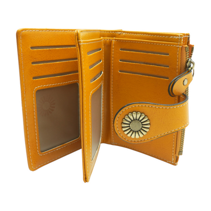 Gold Compact Wallet